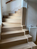  Vinylove schody bez nosu BUKOMA dub Natur